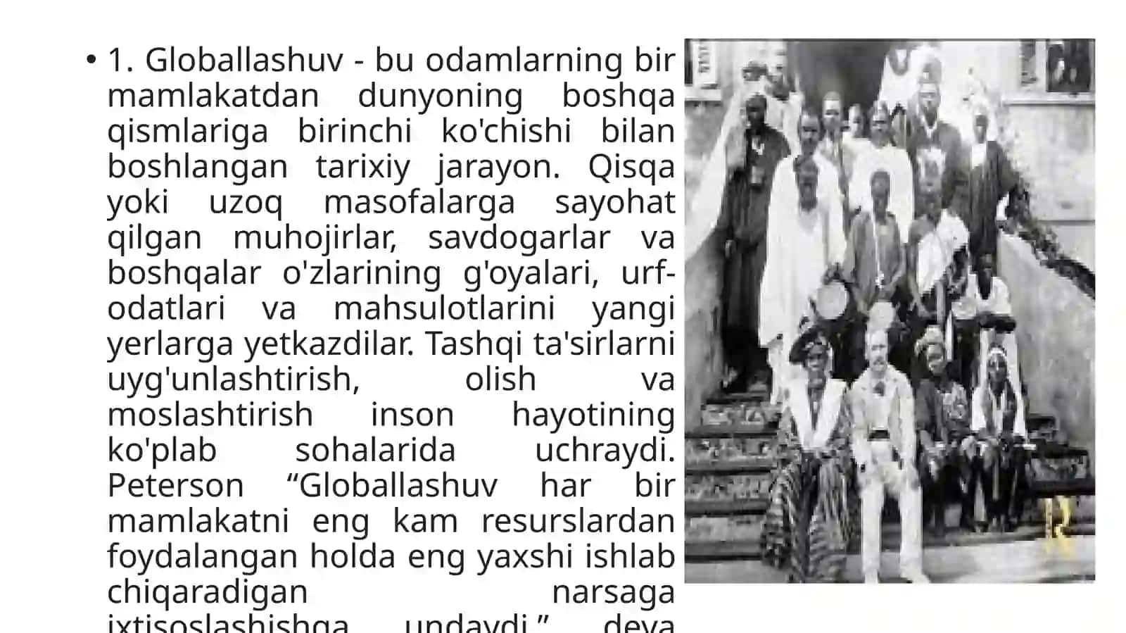 Globallashuv jarayonlarining yuzaga kelishi va unda xalqaro tashkilotlarning o’rni 3