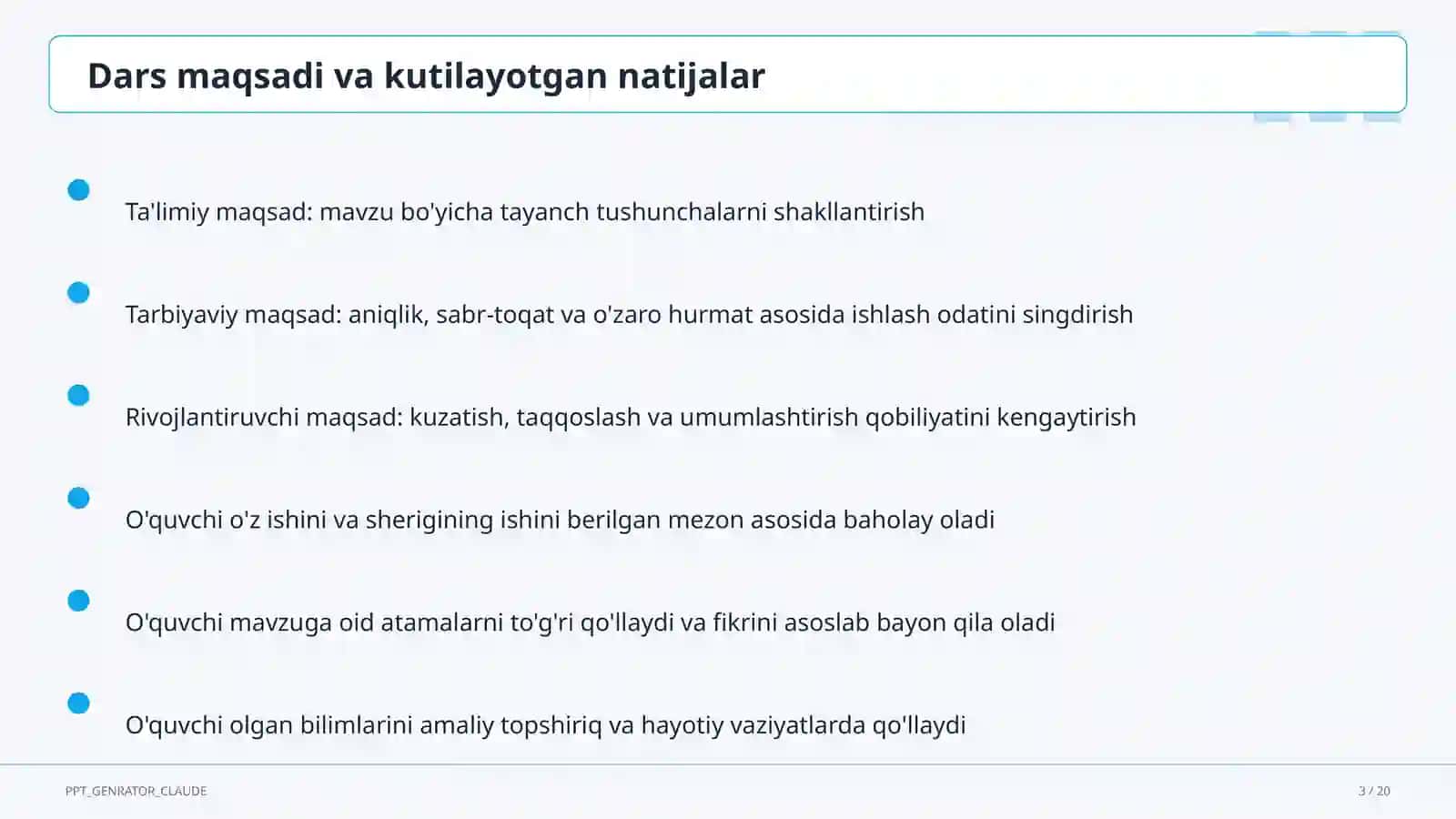 O'zbekistonning tabiiy geografik rayonlari (8-sinf) 3