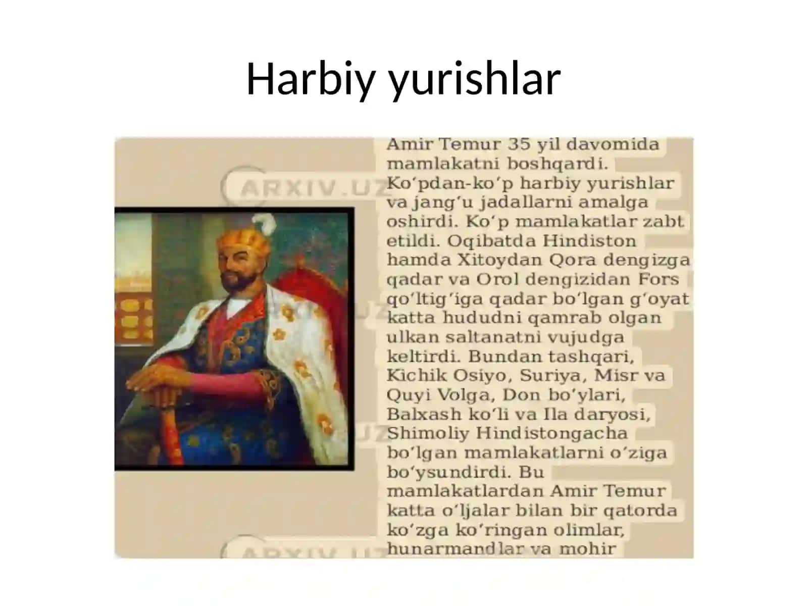 Amir Temur hayoti 3