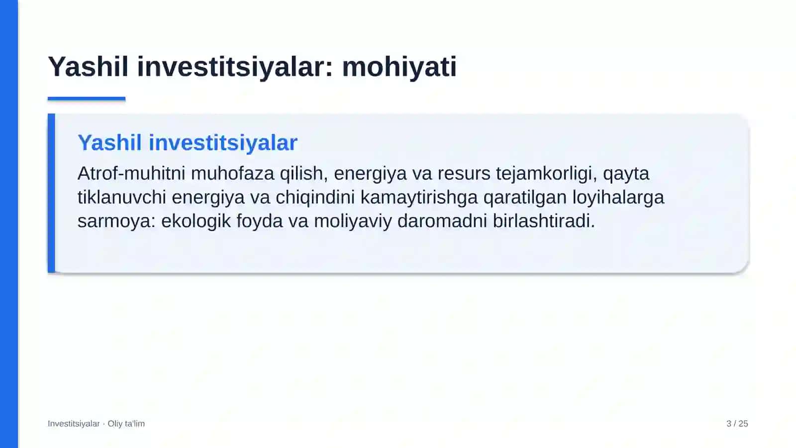 turistik zonalarda yashil investitsiyalar 7747 3