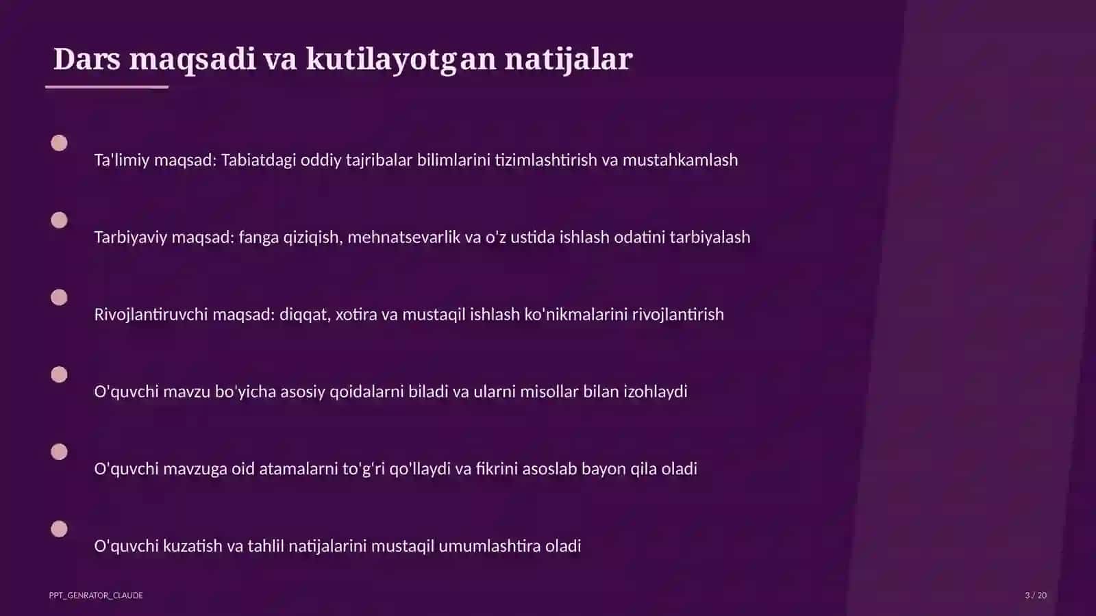 Tabiatdagi oddiy tajribalar (4-sinf) 3