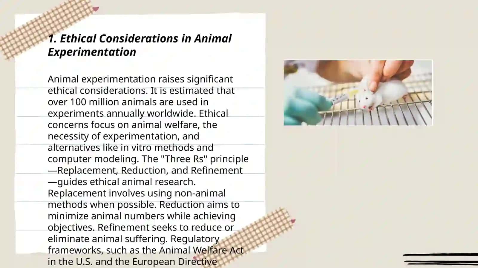 Ethical Considerations in Animal Experimentation 3