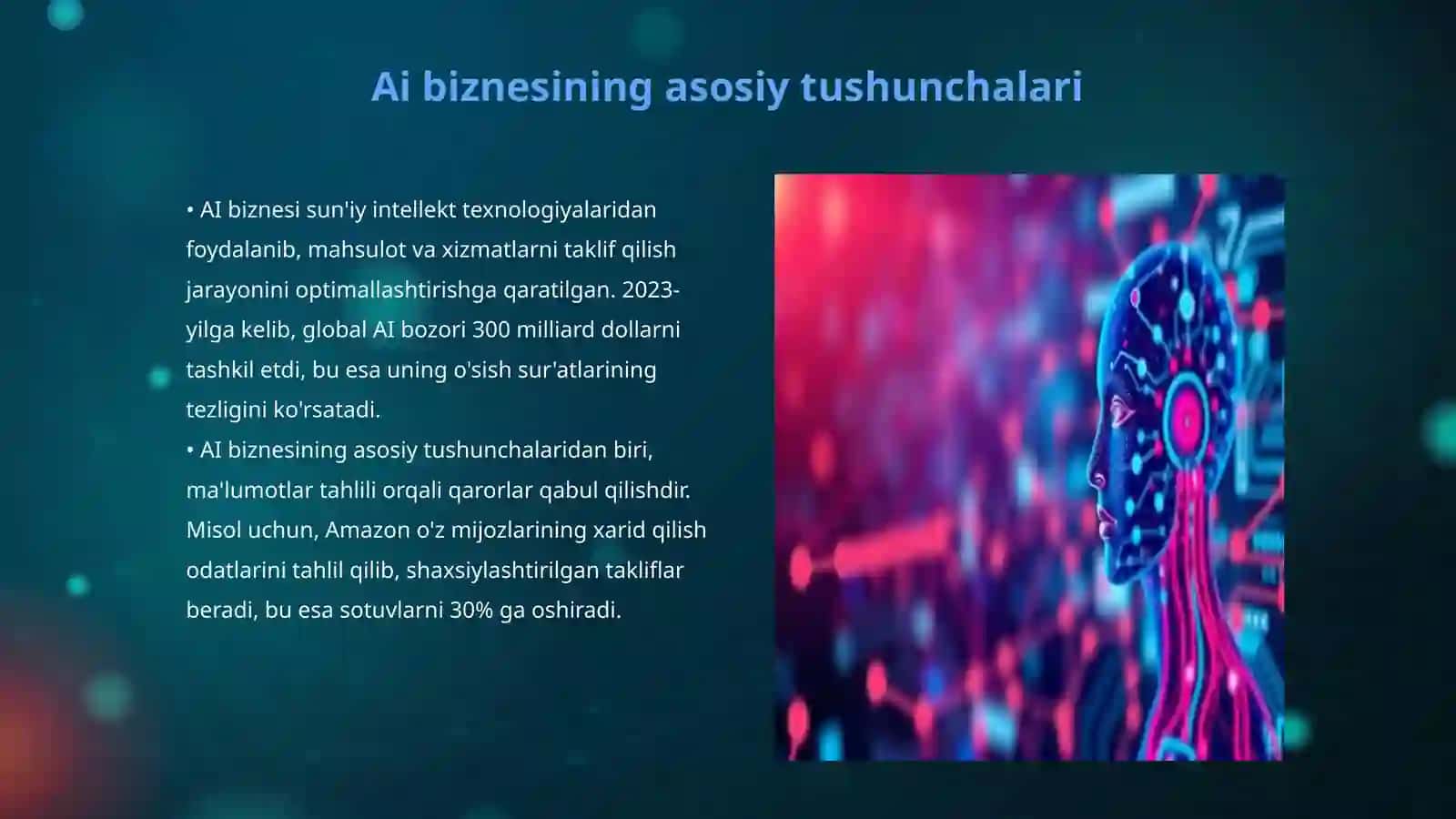 Ai biznesi 0dan 3