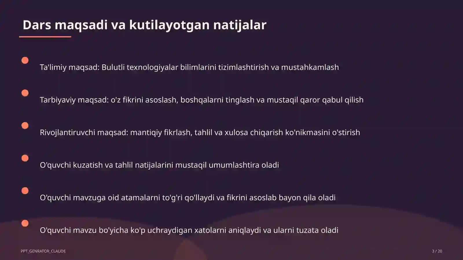 Bulutli texnologiyalar (11-sinf) 3