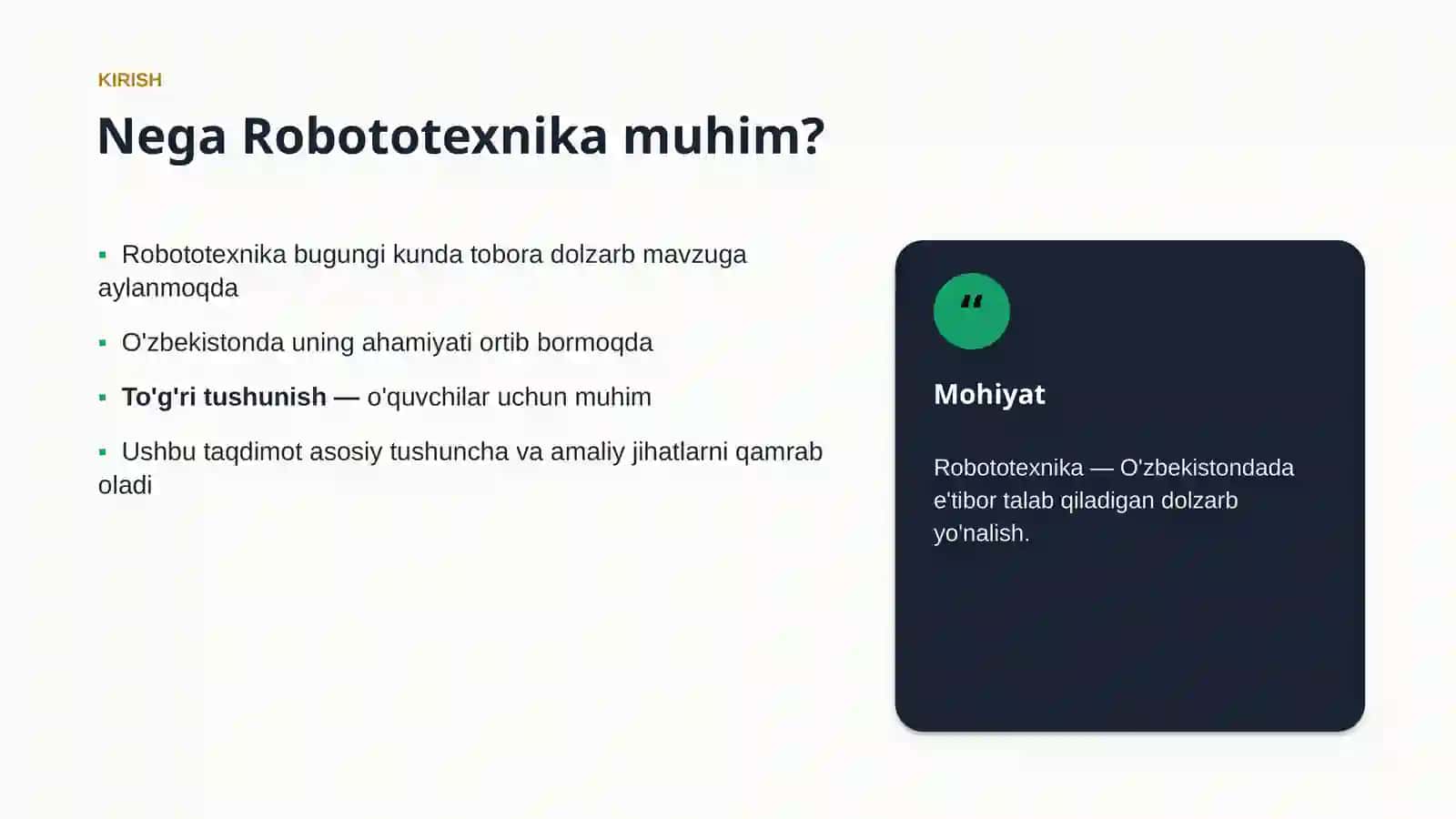Robototexnika 3