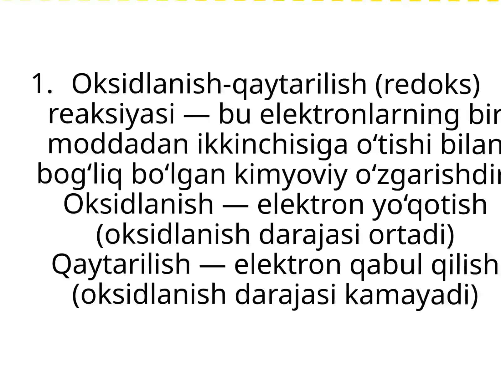 Koordinatsion birikmalarning oksidlanish-qaytarilish reaksiyalari 3