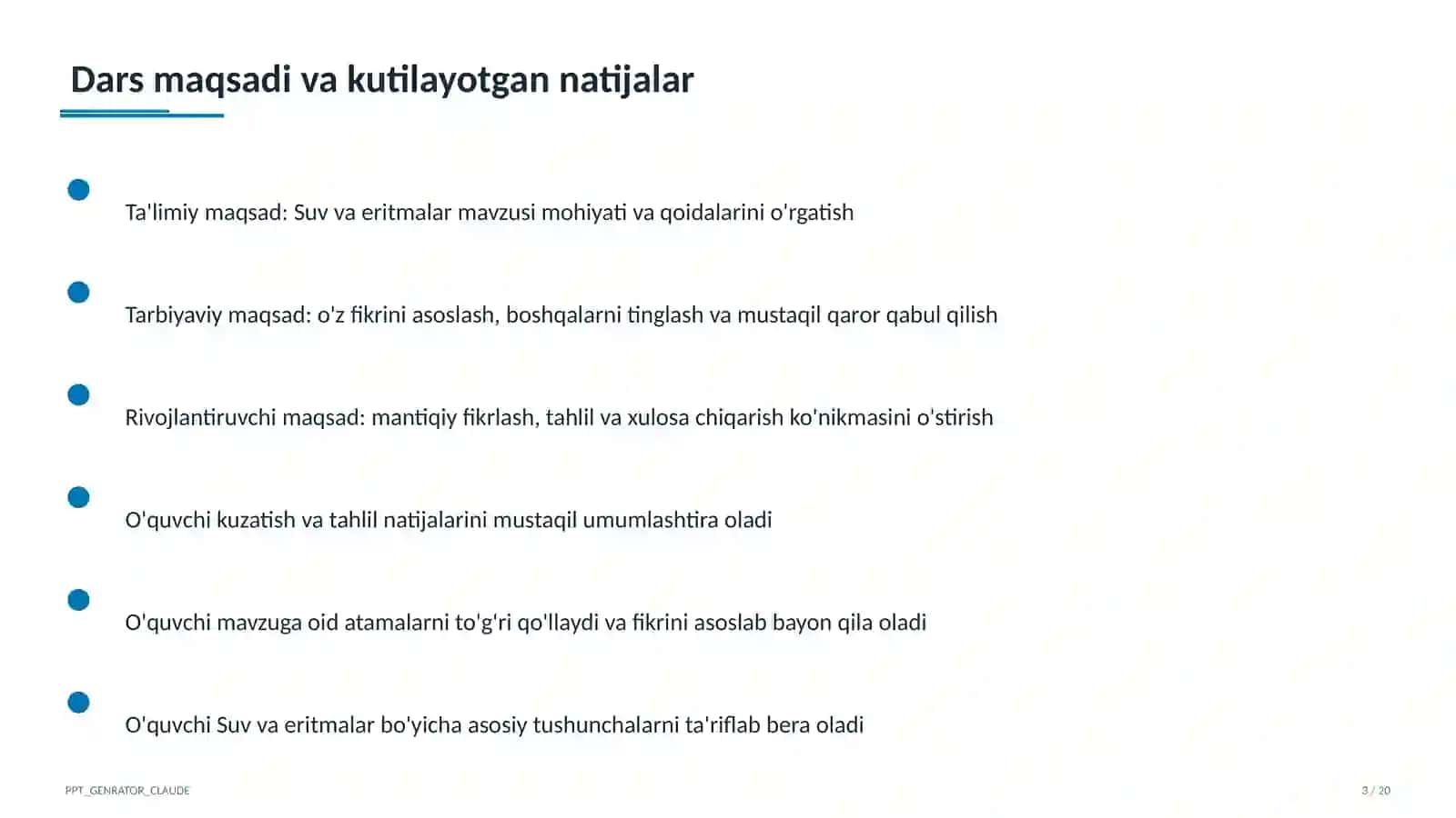 Suv va eritmalar (7-sinf) 3