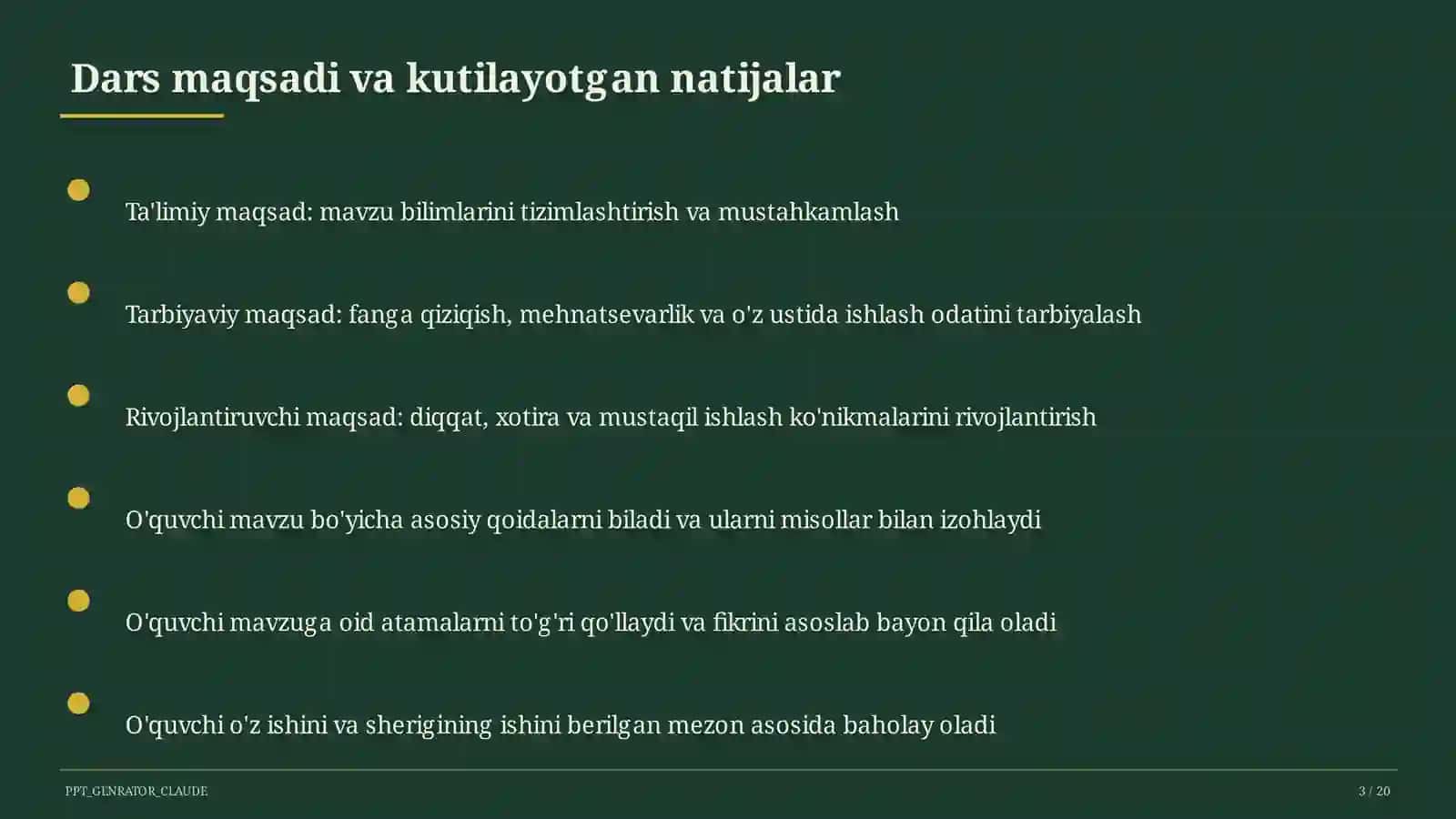 Aniq integral va yuzalarni hisoblash (11-sinf) 3