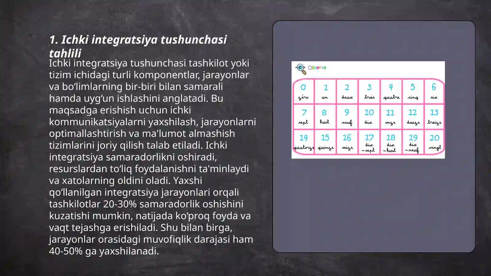 Ichki integratsiya tushunchasi tahlili 3