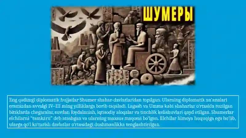Qadimgi davrda xalqaro munosabatlar va diplomatiya 3