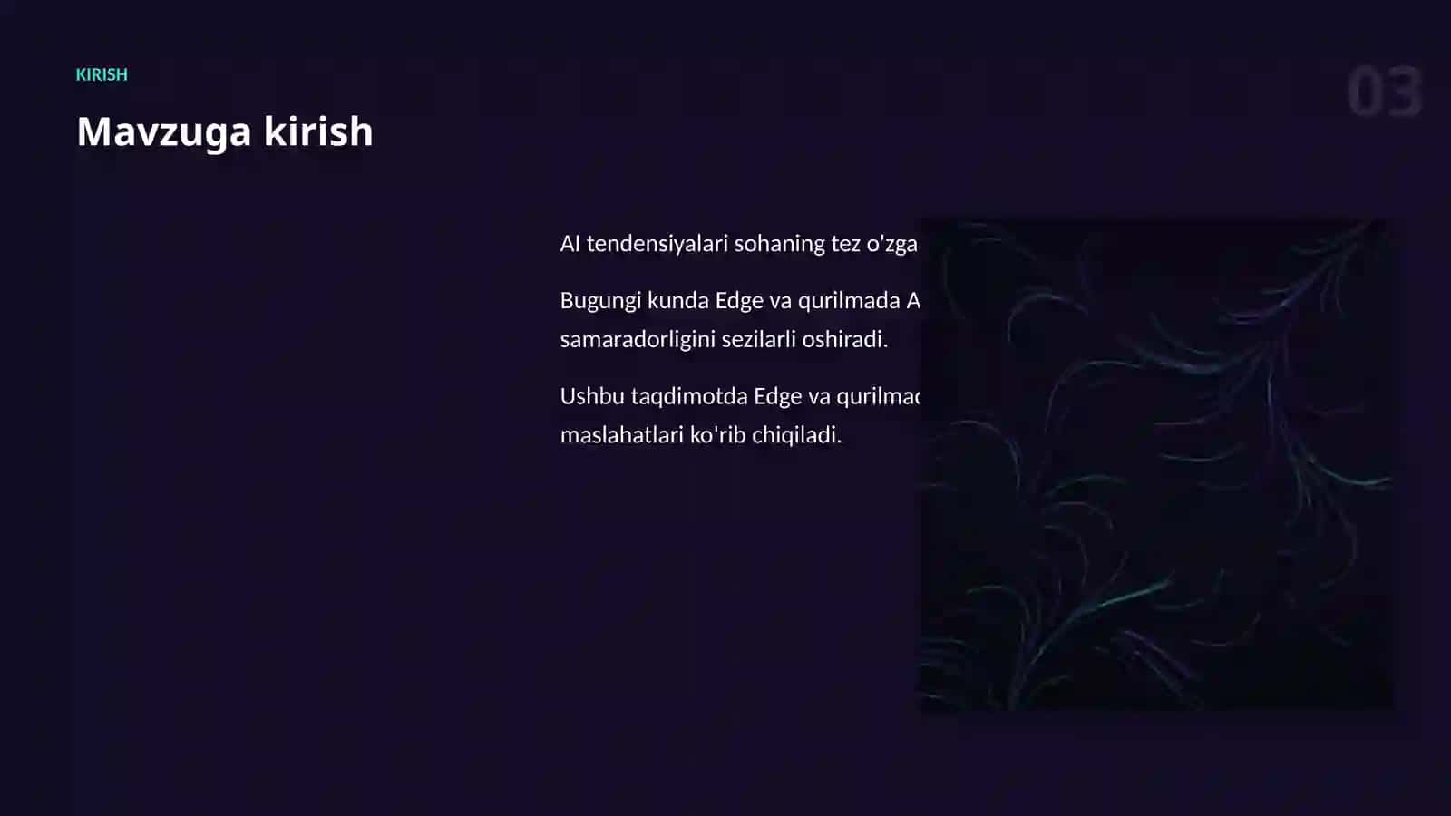 AI TENDENSIYALARI 3