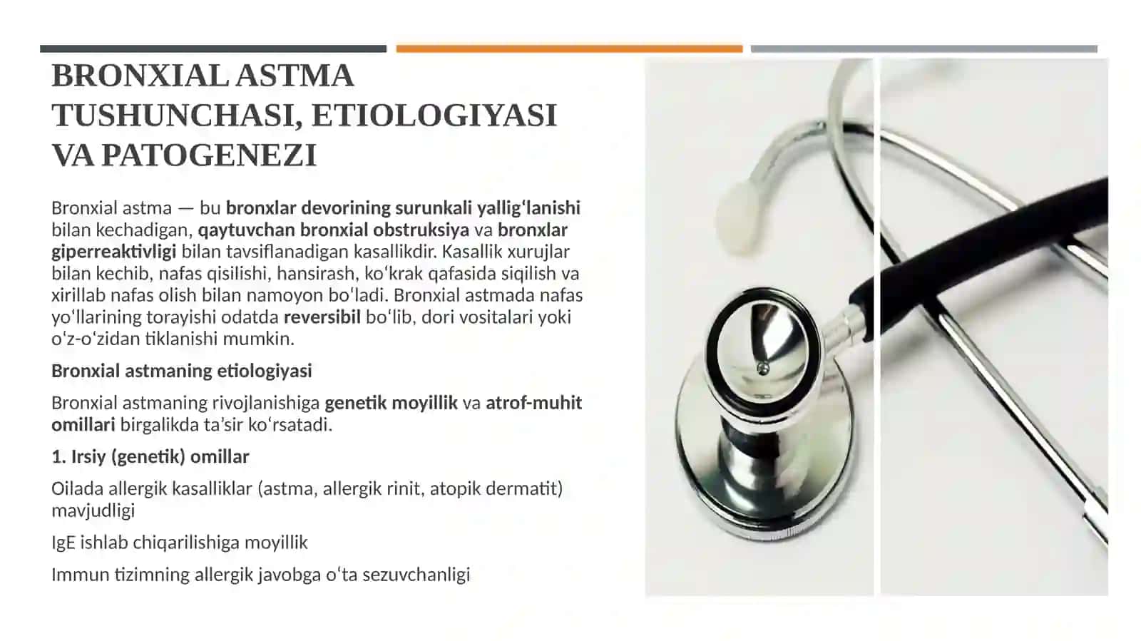 Bronxial astma xurujida birinchi yordam 3