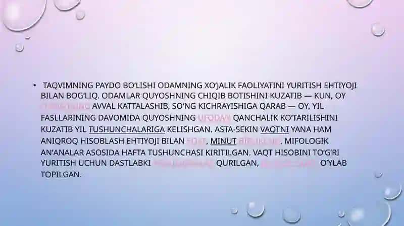 TAQVIM(CALENDAR) 3