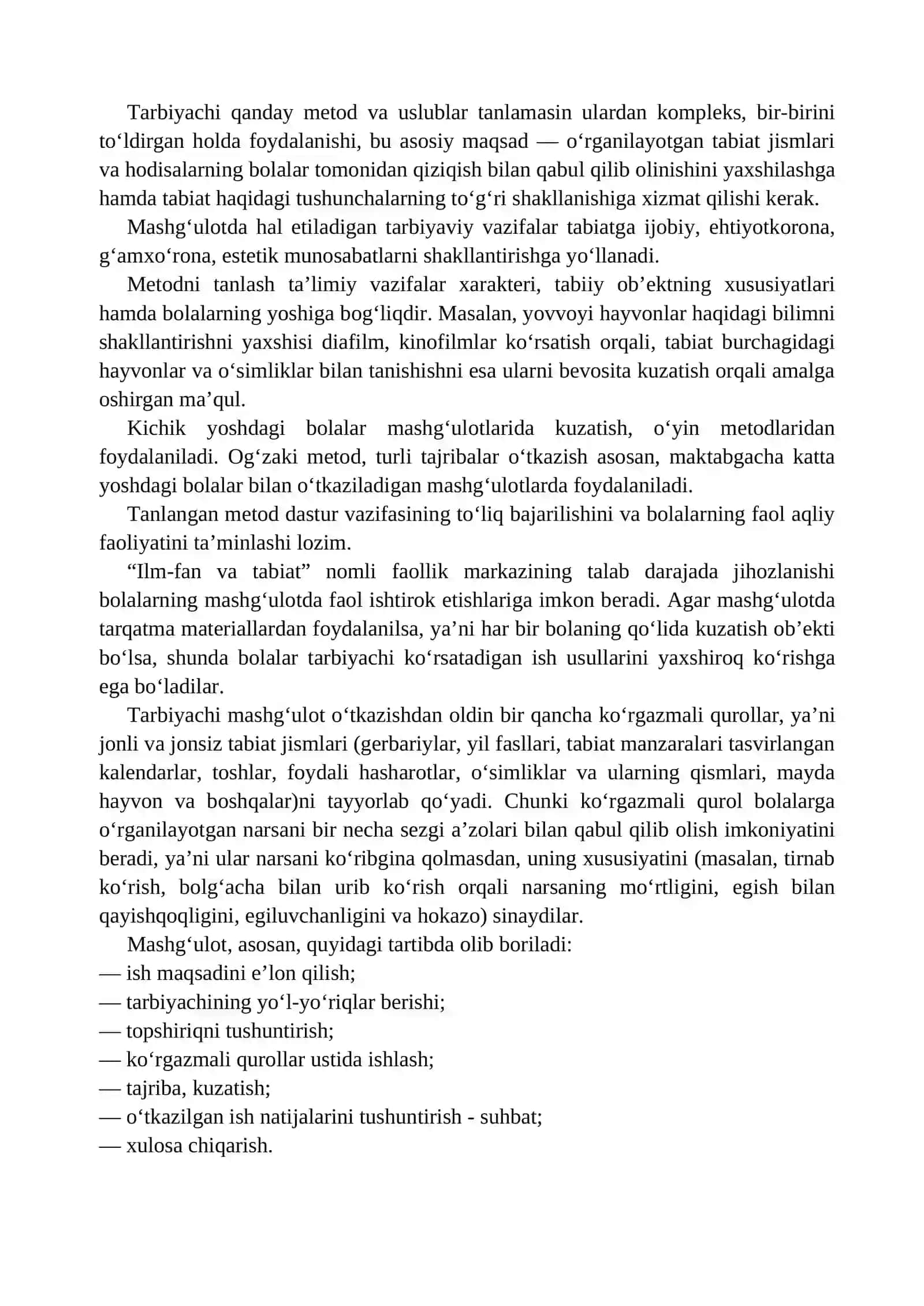 Turli guruhlarda mashg‘ulotlar o‘tkazish, ularga rahbarlik qilish 3