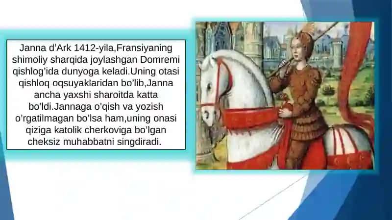 Jannad’Ark Fransiyamilliy qahramoni 3