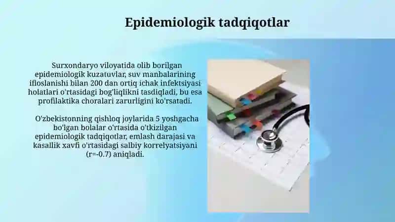 Aholi salomatligining kòrsatkichlari va statiktekshrishusullari 3