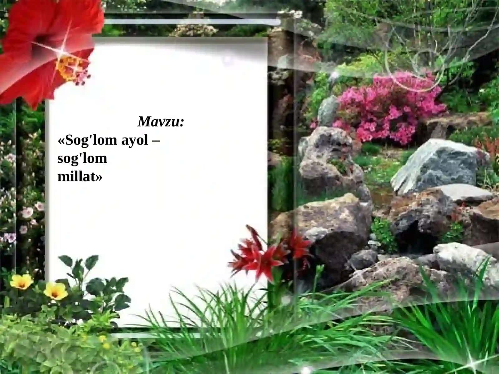 Bo'lajak onalar to'garagi yillik hisoboti 3
