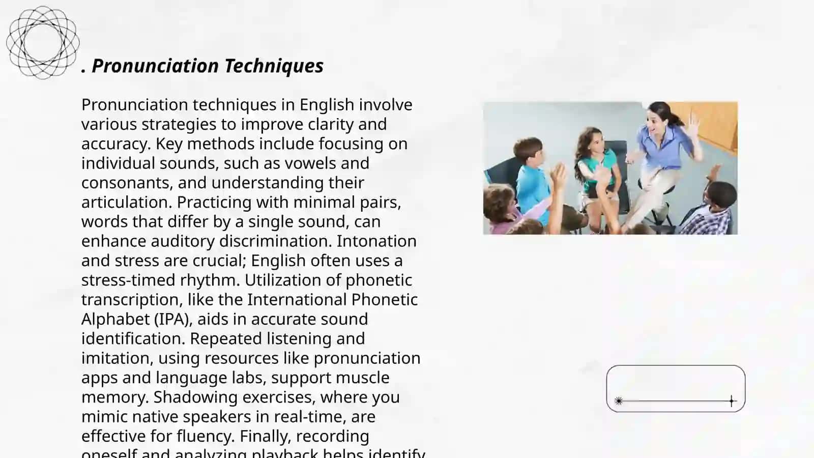 Pronunciation Techniques 3