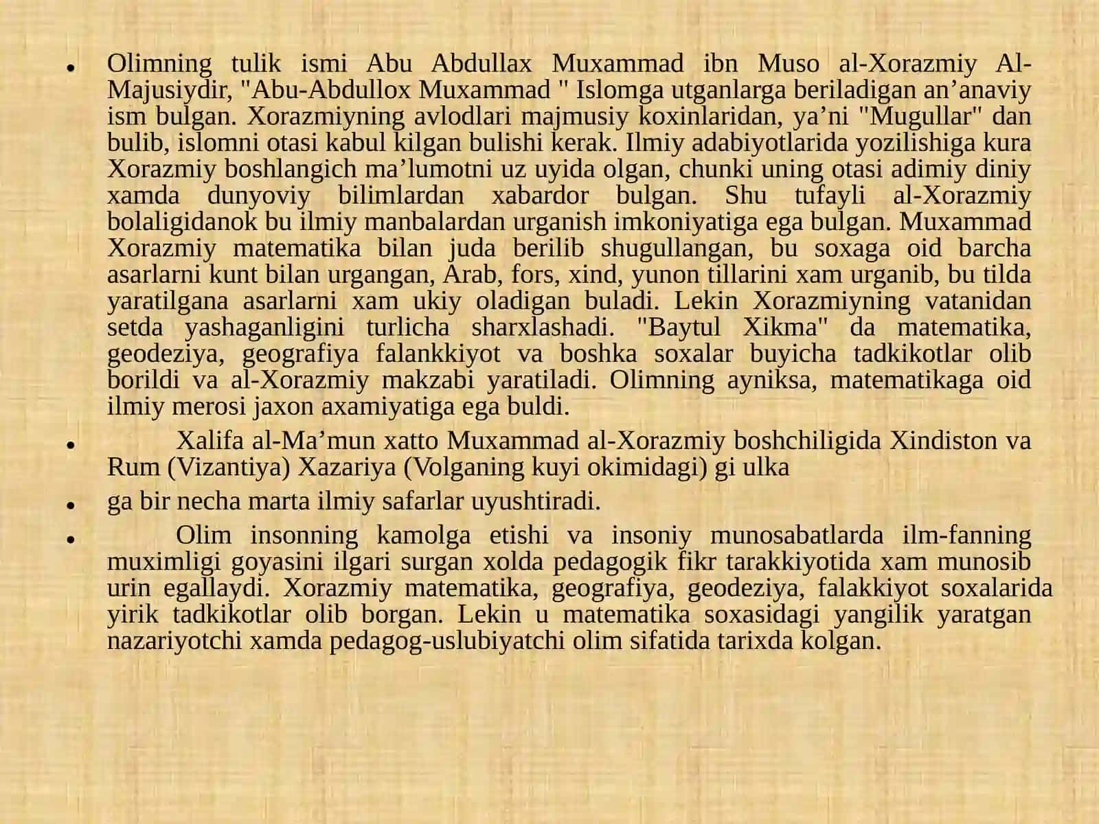 Sharq Uyg’onishi davrida ta’lim-tarbiyaning taraqqiy etishi 3