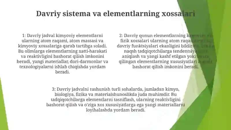 Anorganik Kimyo Fanining Asosiy Qonunlari Hamda Ularning Ahamiyati Haqida Ma'Lumotlar Yozish 3