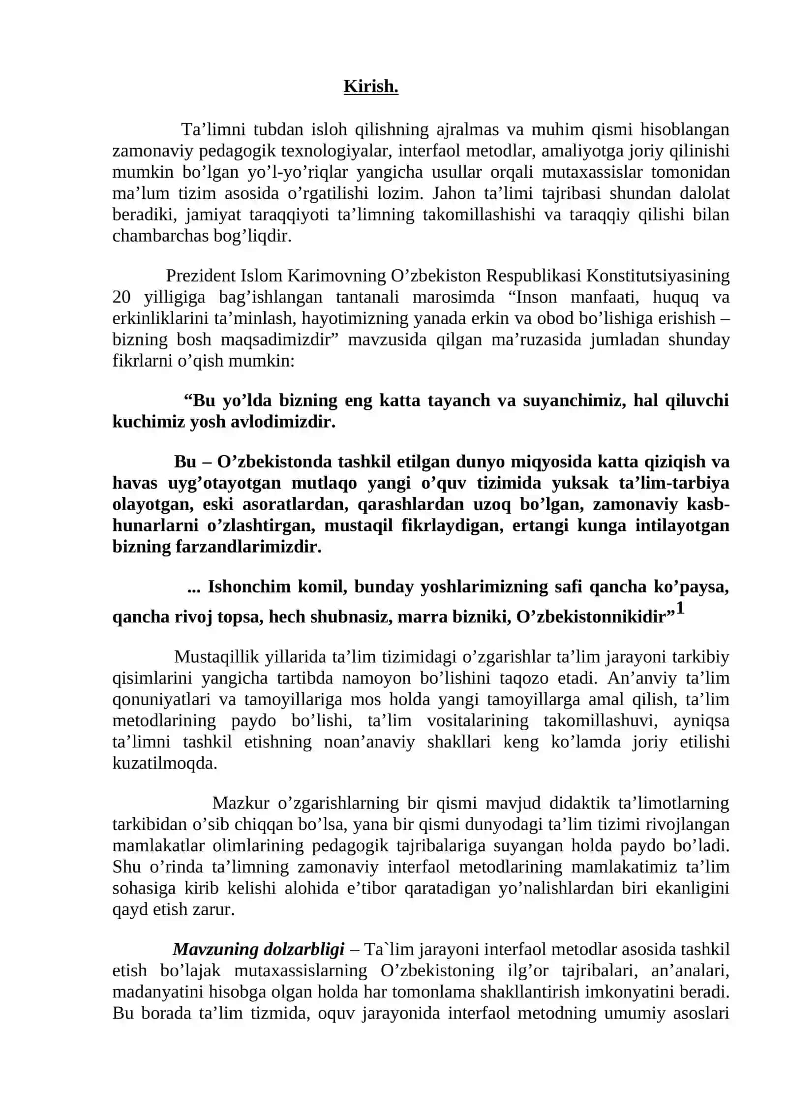 Matematika O'qitish Metodikasi Ta'lim Yo'nalishi 3