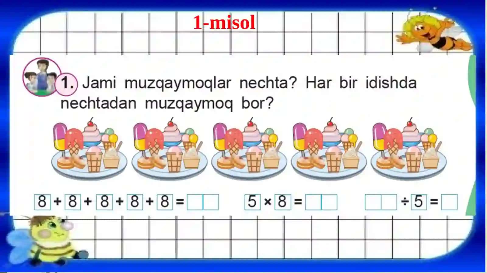 "Sonni5 gabo’lish"mavzusidabirsoatlikdarsishlanmasi 3