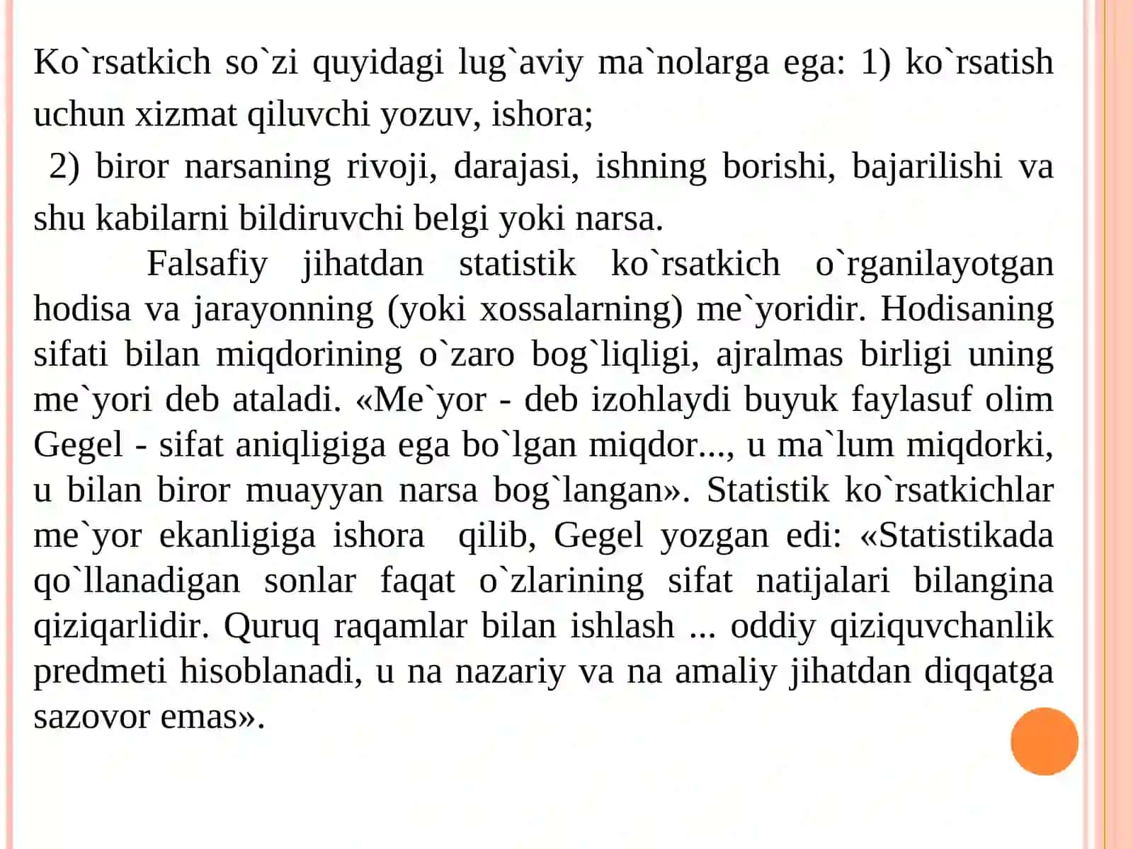 Tasviri statistika ko'rsatkichlari 3
