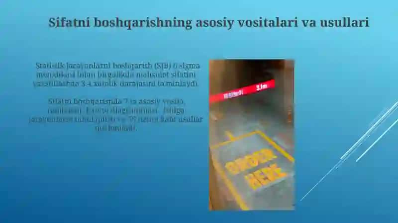 Total Quality Sontrol Umumiy sifat nazorati 3