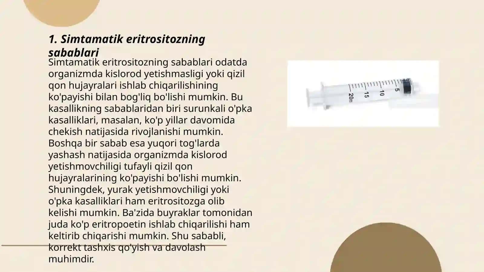 Simtamatik eritrasitozlar 3