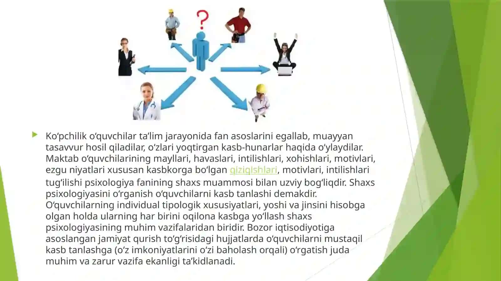 Kasbiy faoliyat 3
