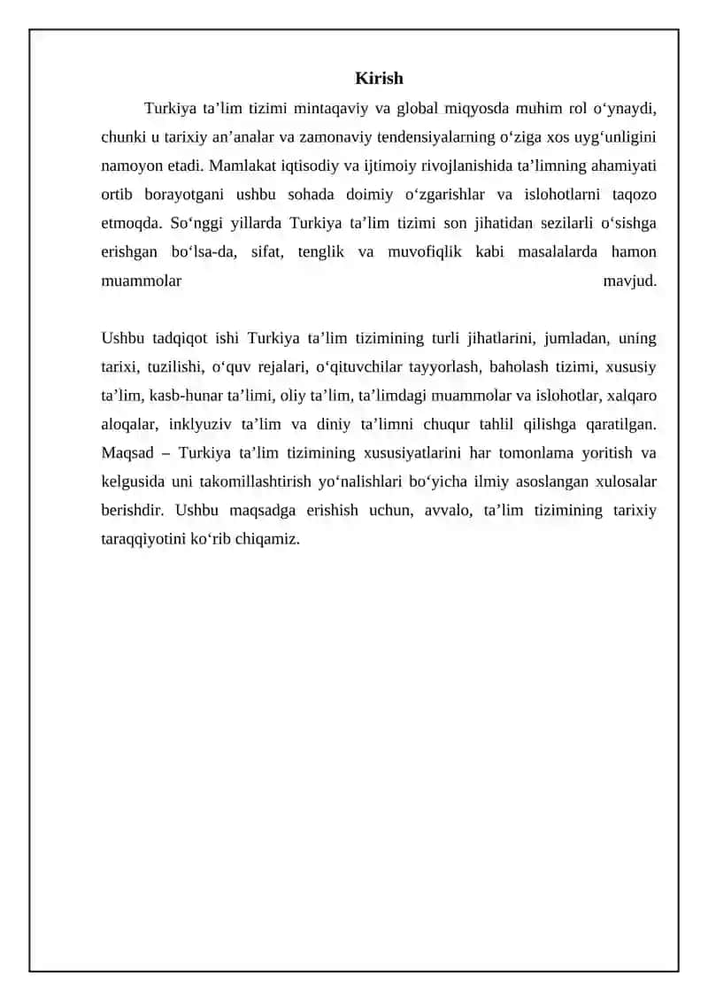 Turk taʼlim tizimining tuzilishi va boshqaruv asoslari 3
