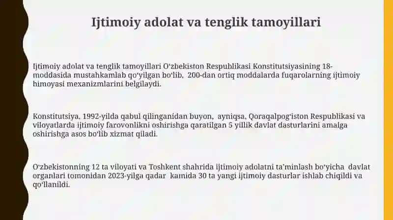 Ijtimoiy adolat va tenglik tamoyillari 3