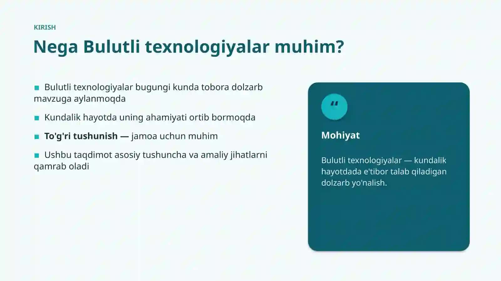 Kundalik Hayotda 3