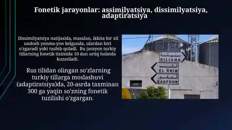 Turkik tillarning fonetik tizimidagi oʻzgarishlar 3