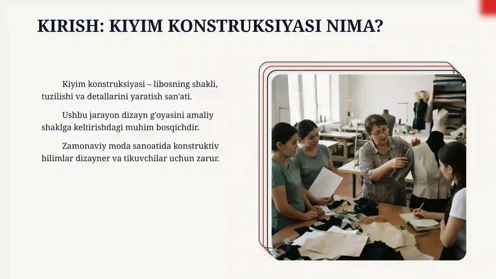 Kiyim konstruksiyasining amaliy tahlili 3