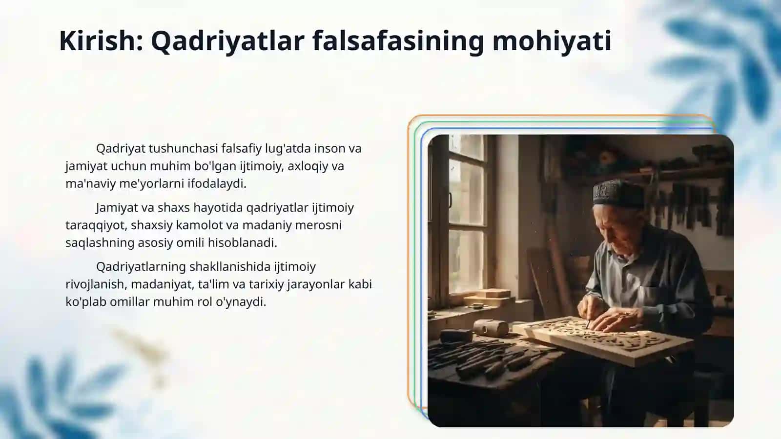 Qadriyatlar falsafasi 3