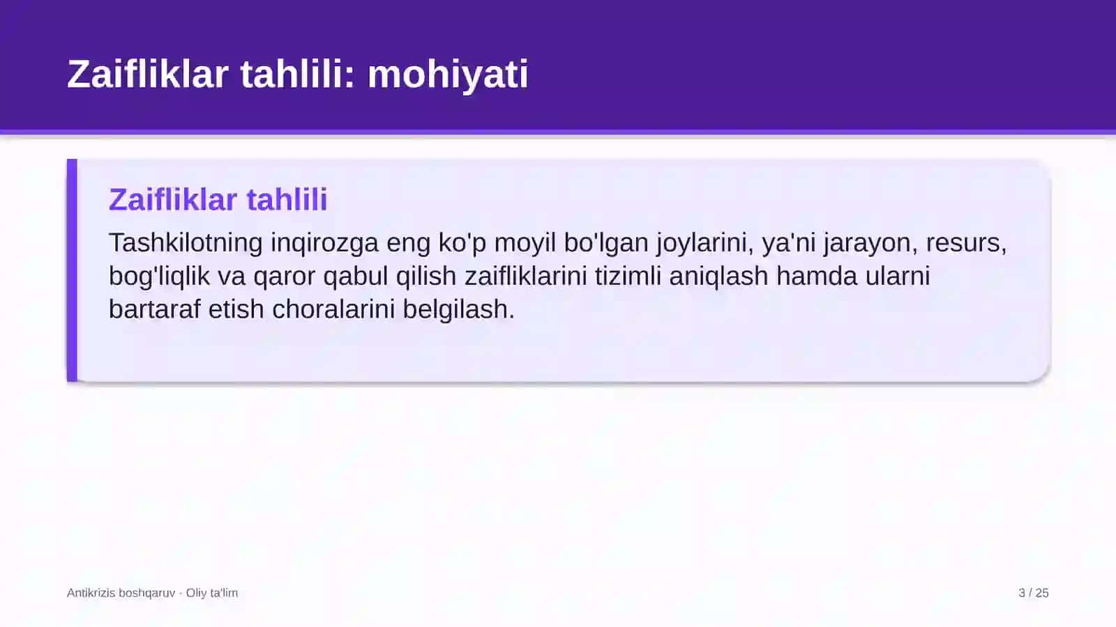 milliy terma jamoalarda zaifliklar tahlilini o'tkazish 9415 3