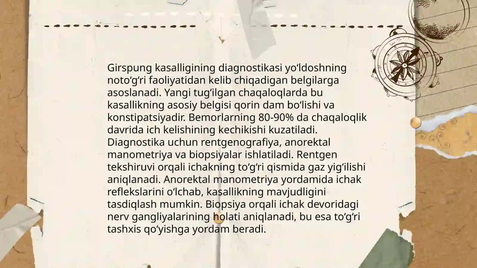 Girshprung kasalligi va megakolonda bajariladigan operatsiyalar 3