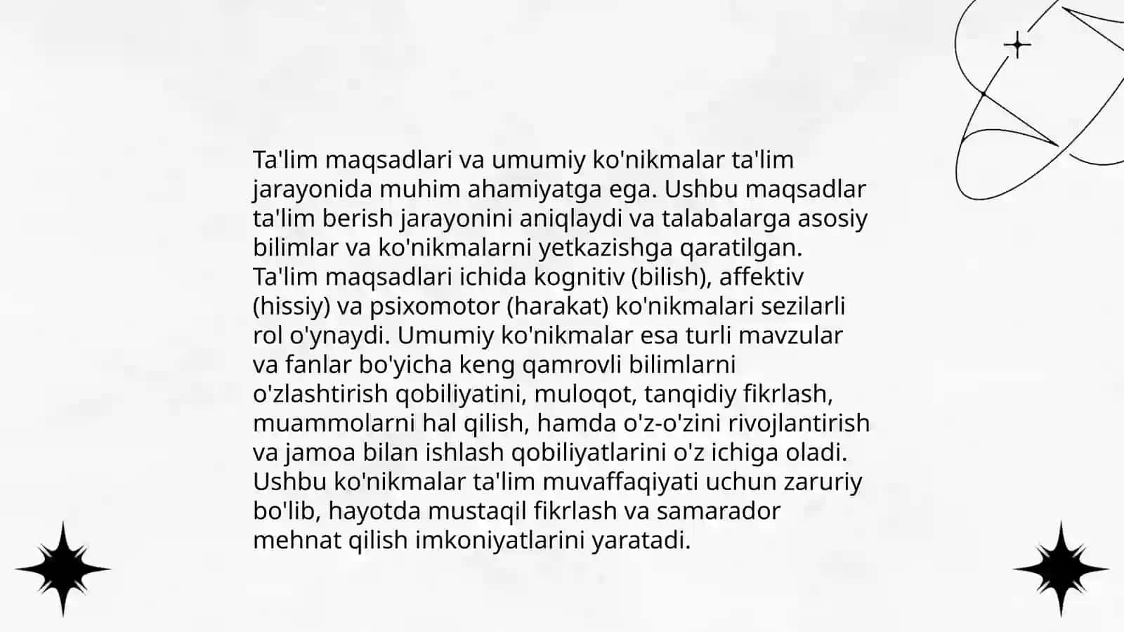 Oʻquv materialini chorak soatlariga taqsimlash yillik jadvali 3
