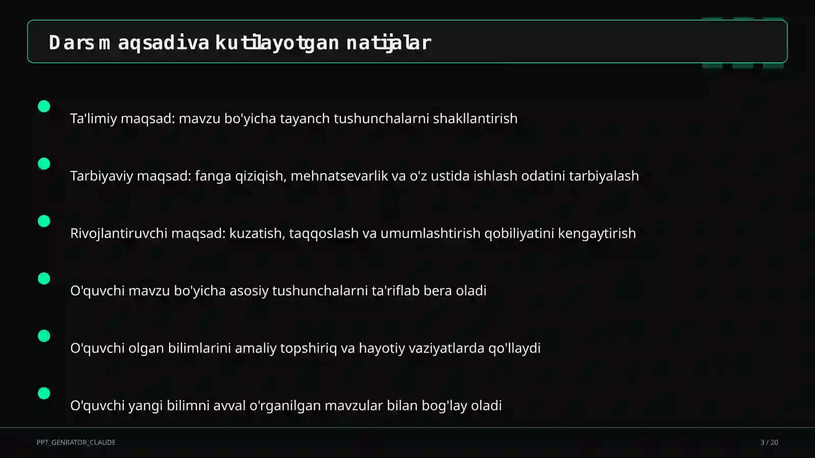 Hosila va uning geometrik ma'nosi (11-sinf) 3