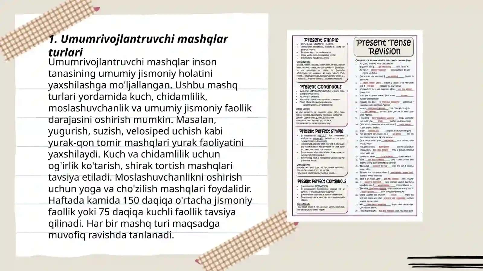 Umumrivojlantruvchi mashqlar 3