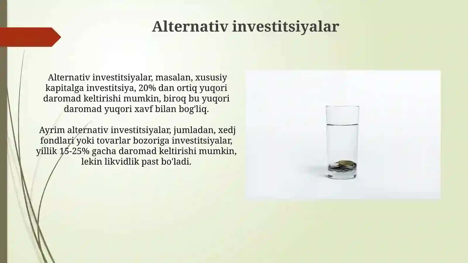 Investitsiyalarni turkumlash 3