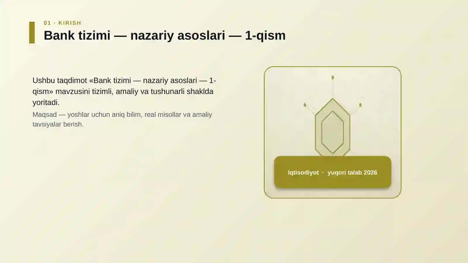 Bank tizimi — nazariy asoslari — 1-qism 3