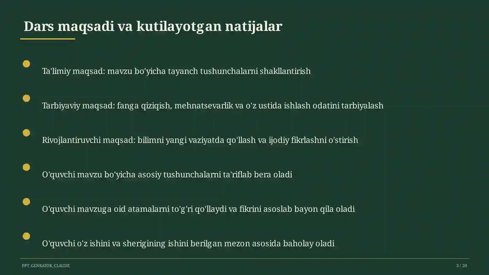 Hosila va uning geometrik ma'nosi (11-sinf) 3