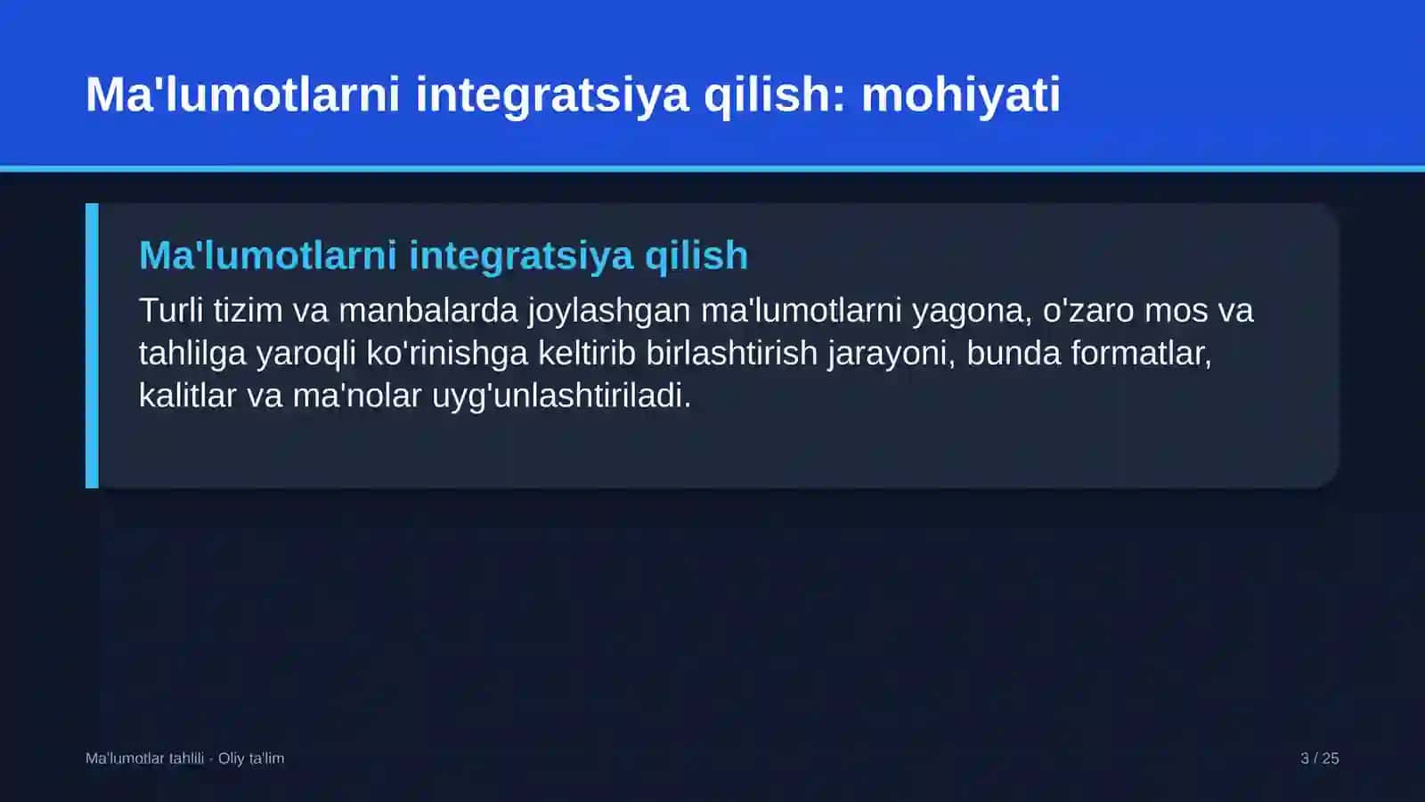 turizm qishloqlarida ma'lumotlarni integratsiya qilish 8747 3
