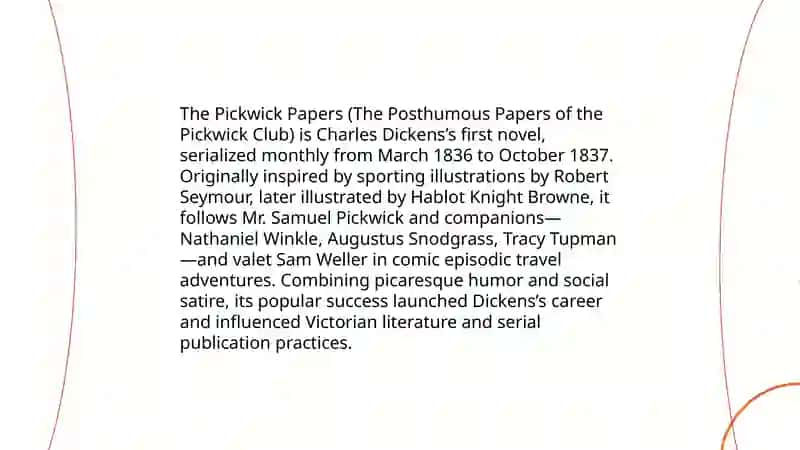 The Pickwick Papers 3