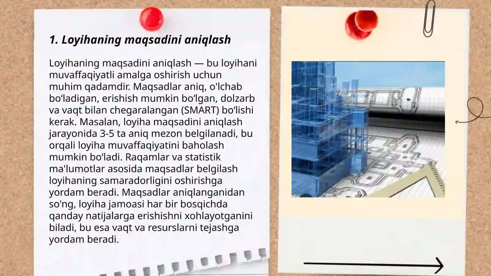 Loyihalash bosqichlari va ularning tarkibi 3