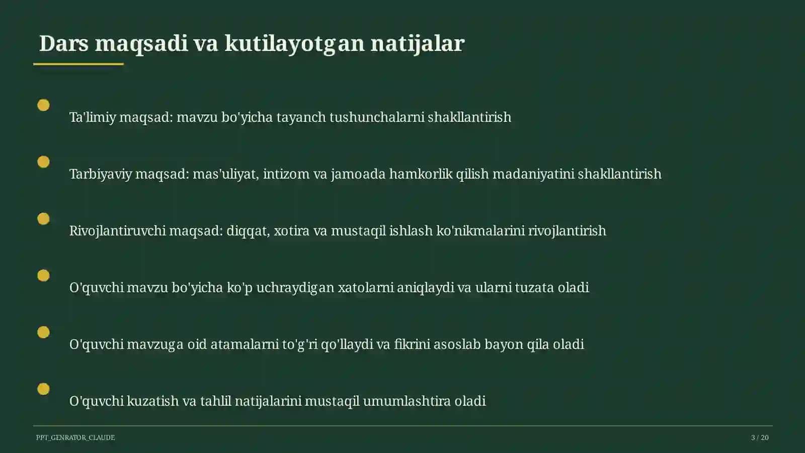 Turizm geografiyasi va O'zbekistonning turistik salohiyati (11-sinf) 3