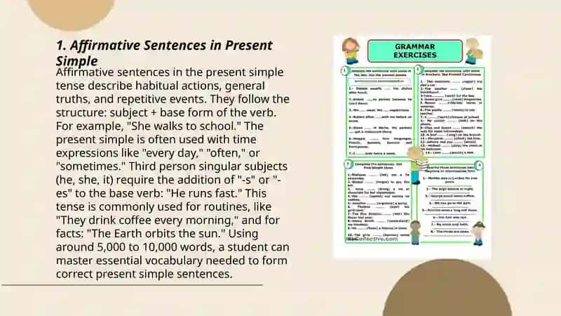 Present Simple Grammar Lesson 3