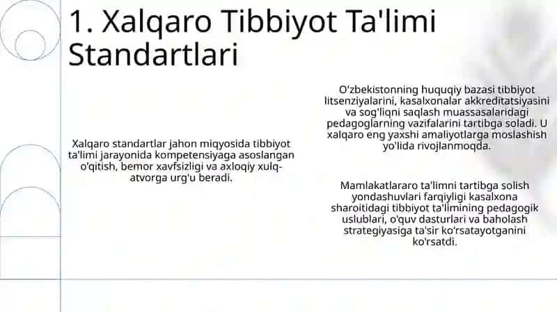 O'zbekiston kasalxonalar pedagogikasi: Huquqiy maydon 3